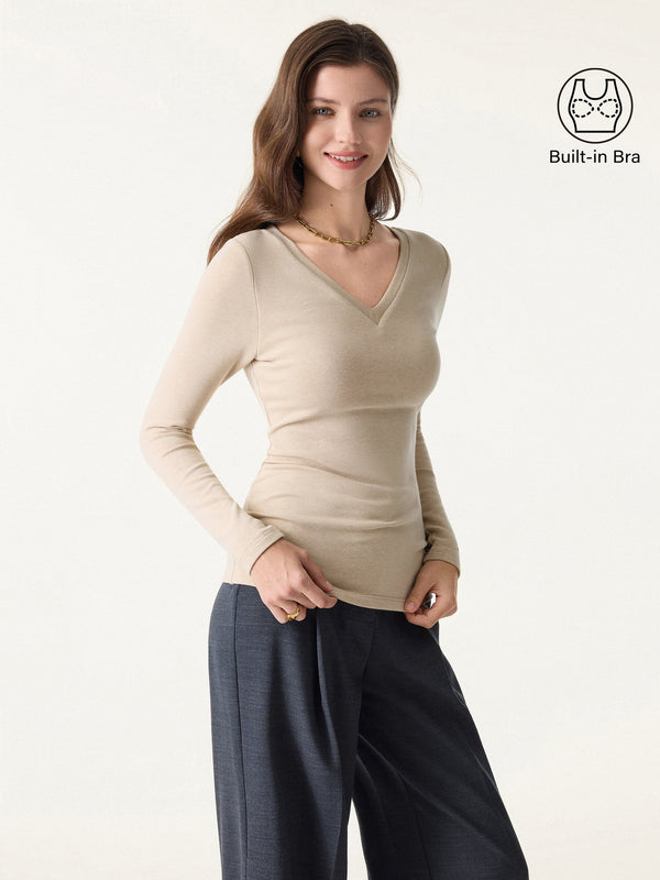 ProWarm V-Neck Long Sleeve Brami